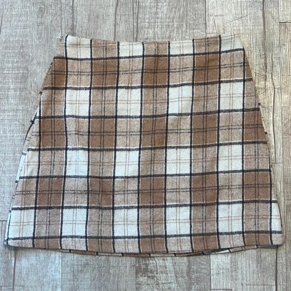 Mini Plaid Skirt
